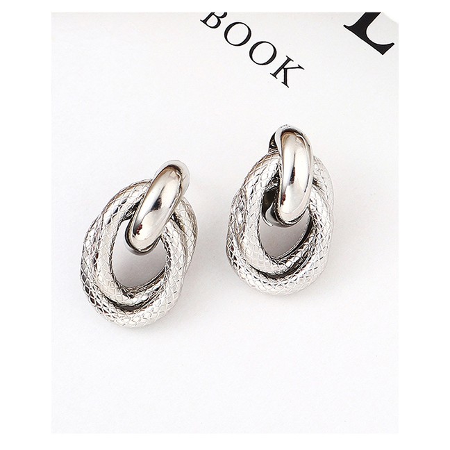 LRC Anting Tusuk Fashion K Grain Earrings Y61816