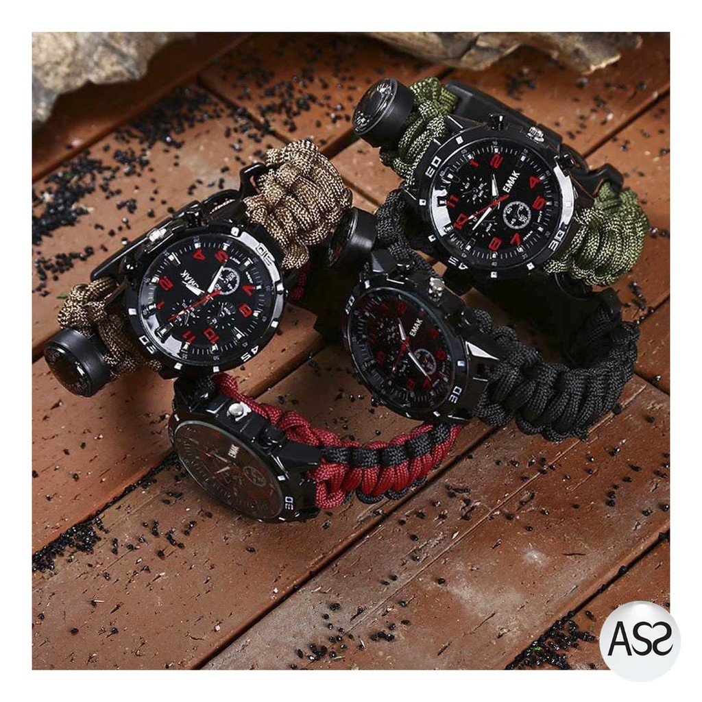 ASS Shop - SMAEL Jam Tangan Multifungsi Outdoor Camping Pria - CN-1