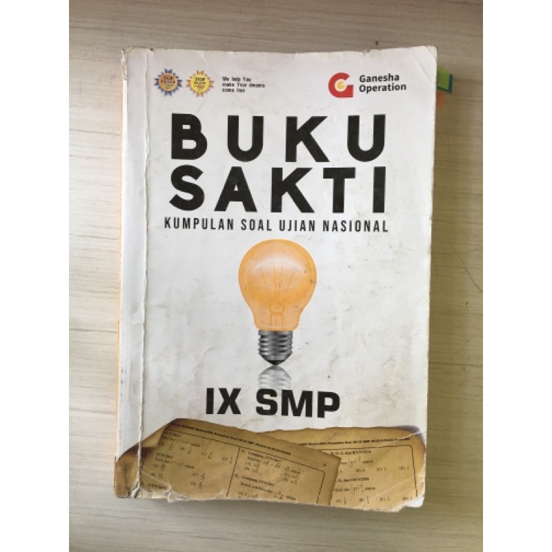 preloved buku sakti ganesha operation kelas 9 smp