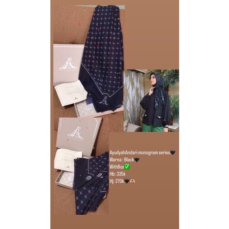 AyuDyahAndari monogram Series
