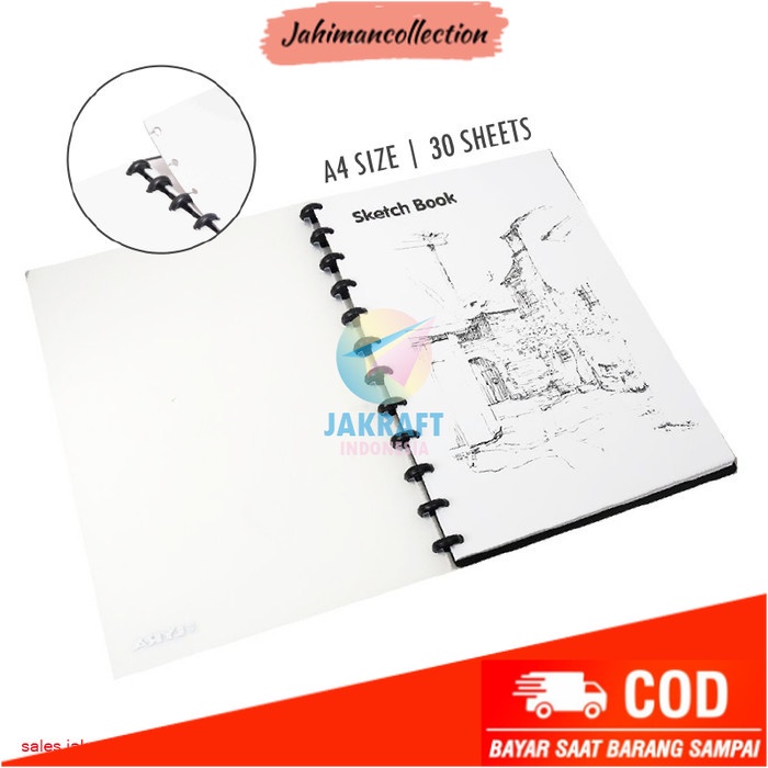 

✨ BISA COD ✨ Sketch Book LYRA A4 Sketchbook Buku Gambar Sketsa 30 Lembar 150 Gsm