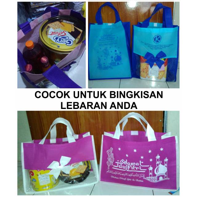 

TAS LEBARAN PLUS SABLON NAMA MIN 40pcs