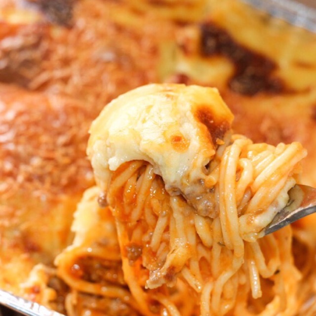 

baked spaghetti (20x20cm)
