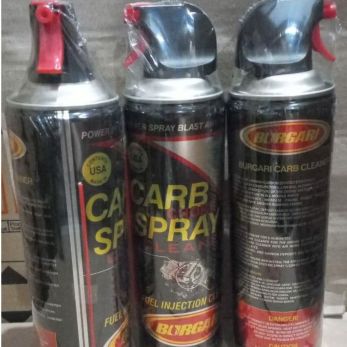 CARB CLEANER 500 ML - Carburator Cleaner and Injector Cleaner BURGARI CARB CLEAN