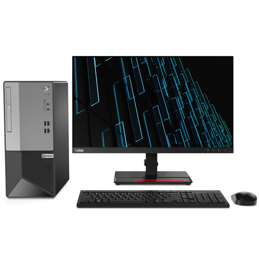 Desktop Lenovo Mini Tower V50t-3T00 11HDS03T00 i5-10400 8GB 1TB Win10PRO + Monitor