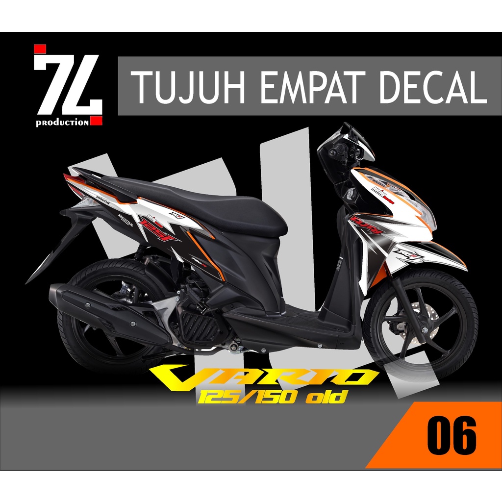 Decal Vario 125-150 Old Variasi Full body Full modif 7406