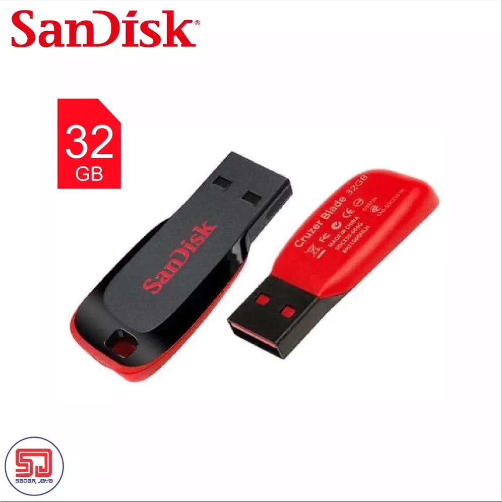 Flashdisk Sandisk Cruzer Blade 32GB