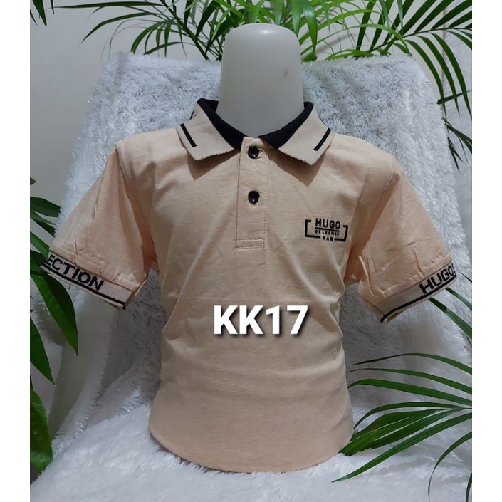 Kaos anak premium HG selection Kids kerah HS