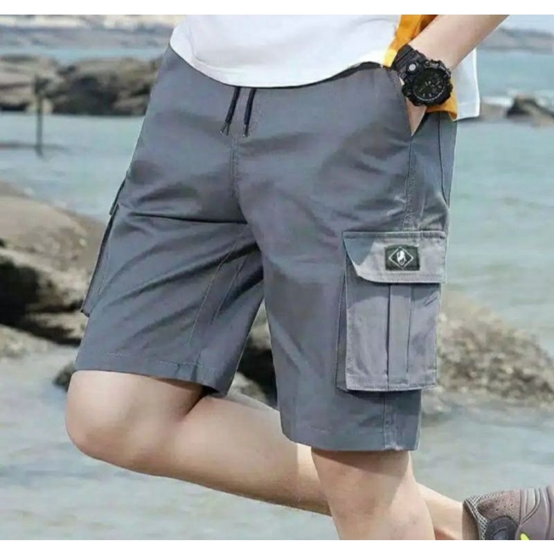 Celana Pendek Tectical Cargo Santai Pria Distro Keren Terlaris Kolor Original