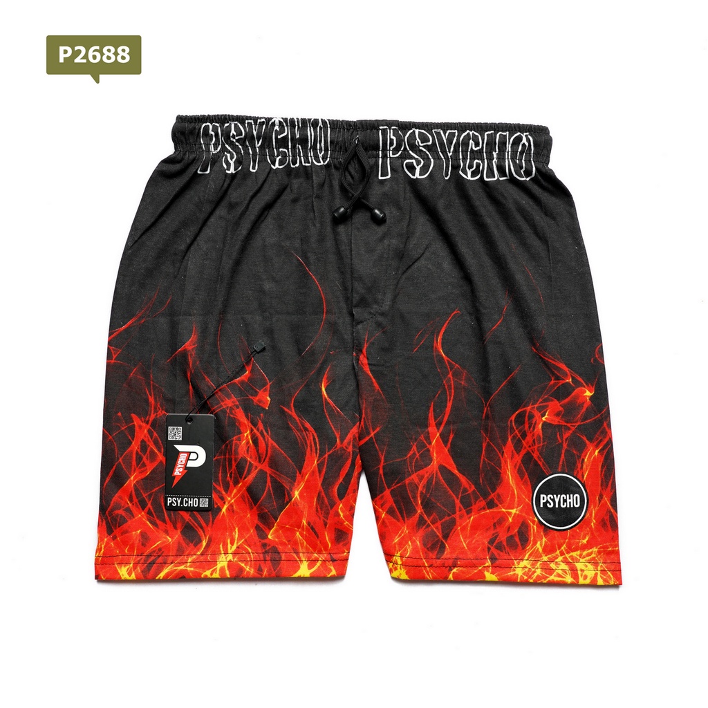 BEST SELLER - BOXER PRIA WANITA CELANA PENDEK GROSIR KOLOR PANTAI-DBM-X21