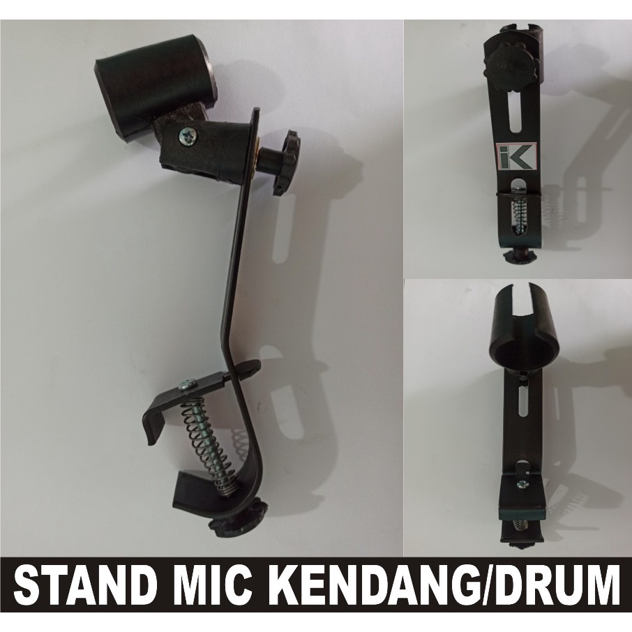 STAND MIC KENDANG DRUM KETIPUNG JEPIT MIC KLEM KENDANG TERMURAH