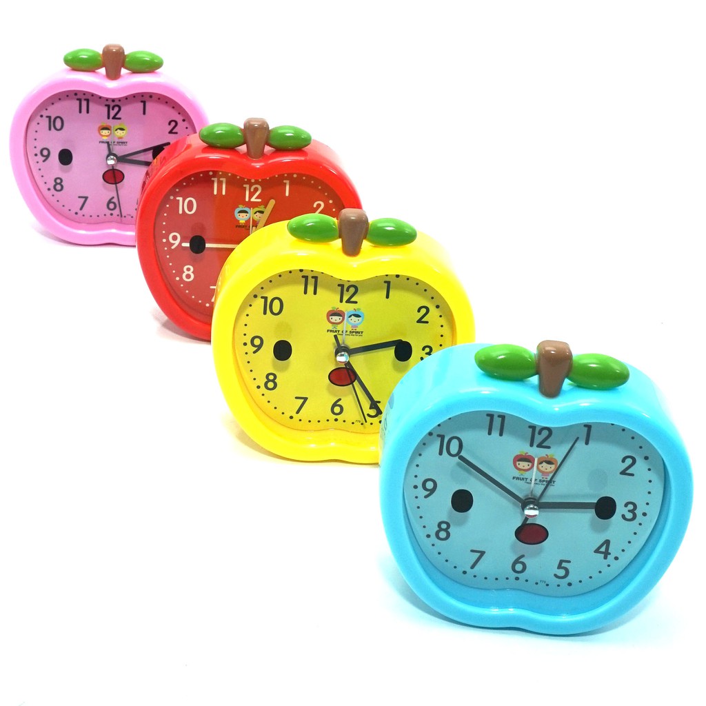 Apple &quot;JAM BEKER&quot; Warna Warni Kamar Anak Lucu (IMPORT QUALITY)