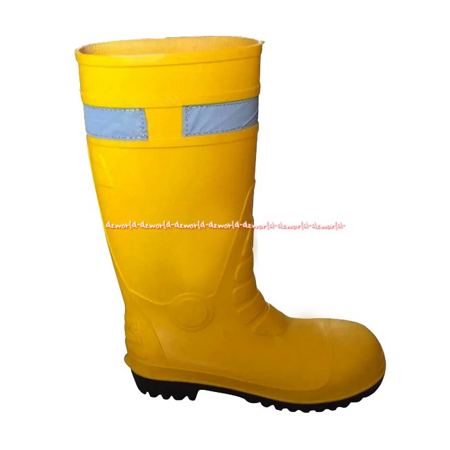 Krisbow Safety Boots Shoes Sepatu Bot Proyek Sepatu Hujan Kuning Yellow Boot But Booth