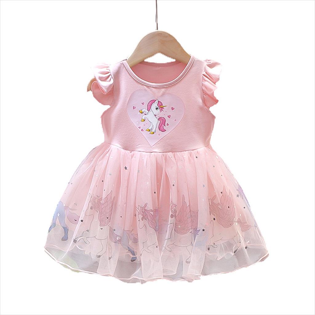 Juragan Junior [COD] Dress CORNY Anak Perempuan Rok Tutu Import M-5XL