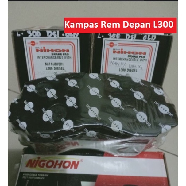 BRAKE PAD Disc - Kampas Rem Depan  L300 Diesel OLD