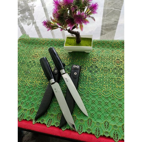 pisau seset cap+sarung nya, khas Banten