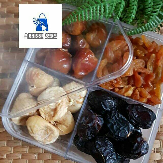 

PAKET KURMA, KISMIS, DAN BUAH TIN KERING