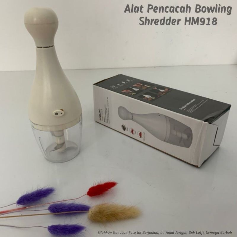 ALAT PENCACAH BUMBU BOWLING MANUAL blender tekan bumbu blender manual chopper mini chopper tekan