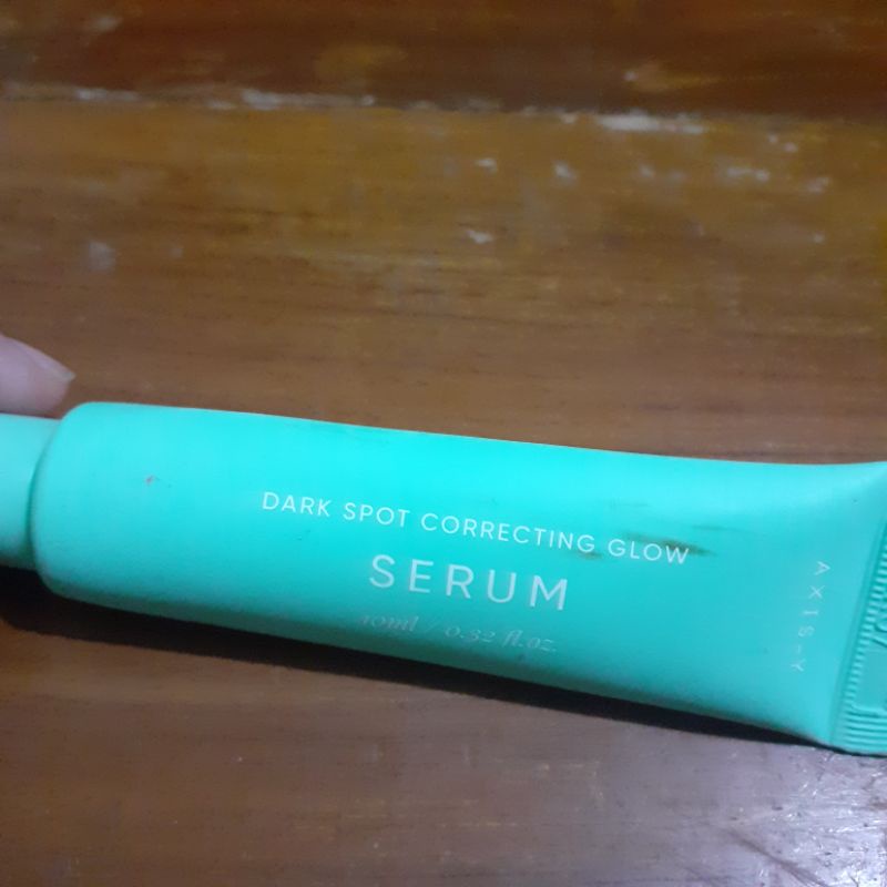 preloved axis y dark spot correcting glow serum
