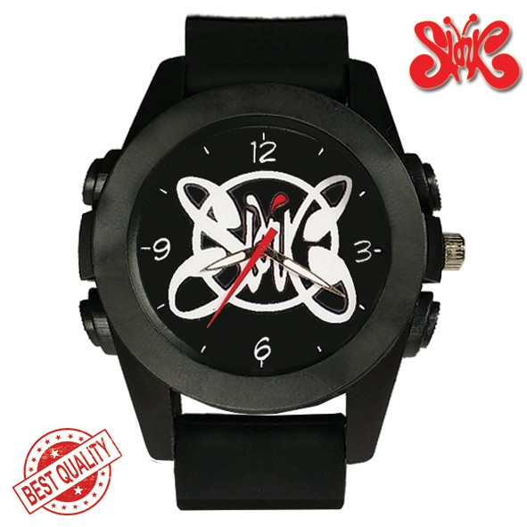 (HOT ITEM) JAM TANGAN SLANK CLASSIC SPORT ( bg HITAM )