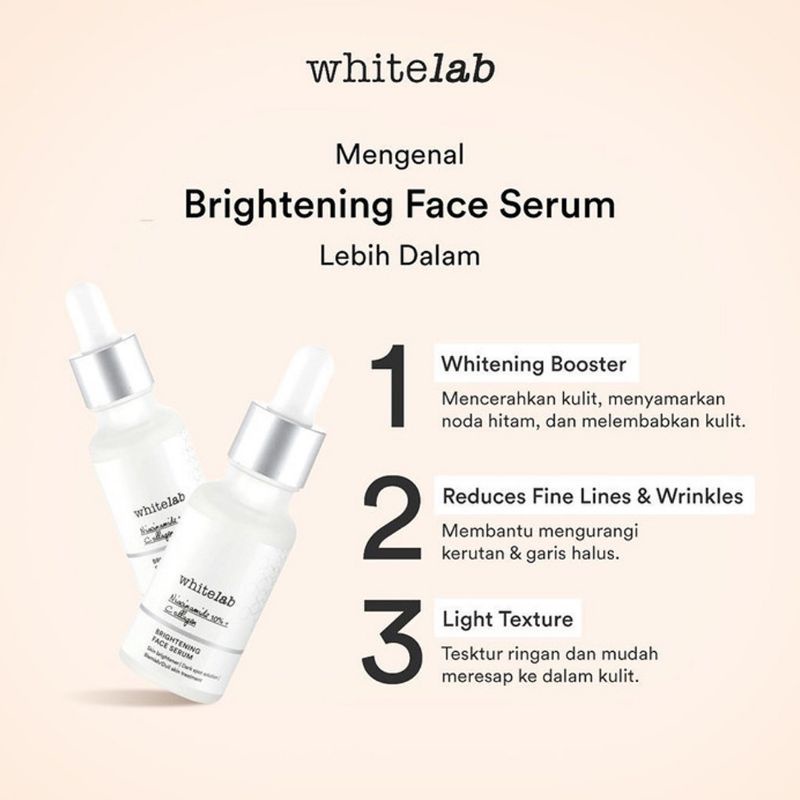 Whitelab Brightening Face Serum