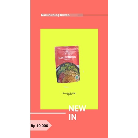 

H-EAT NASI KUNING INSTAN