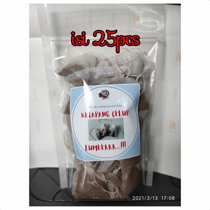 

KETAPANG CELUP LUMER Abie Bettafishcollection isi 25pcs