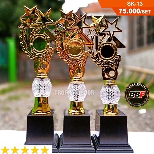 Piala set bola kristal SK-13