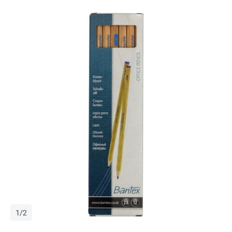 

Pensil Serut 2B Bantex 8116 satuan