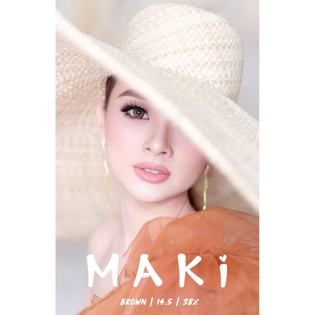 SOFTLENS MINUS MAKI 14.5mm (-4.00 sd -10.00) BY URBAN FACTORY GRATIS TEMPAT SOFLEN