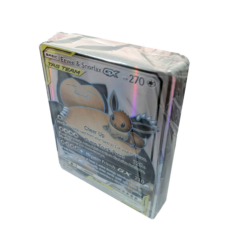 20 / 60pcs / 120pcs Kartu Pokemon GX Trainer Mega Trading Untuk Koleksi