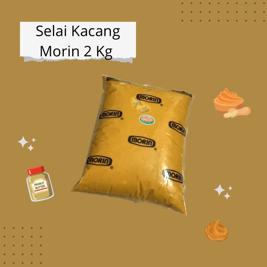 

MORIIN PEANUT BUTTER 2KG (MORIN SELAI KACANG)