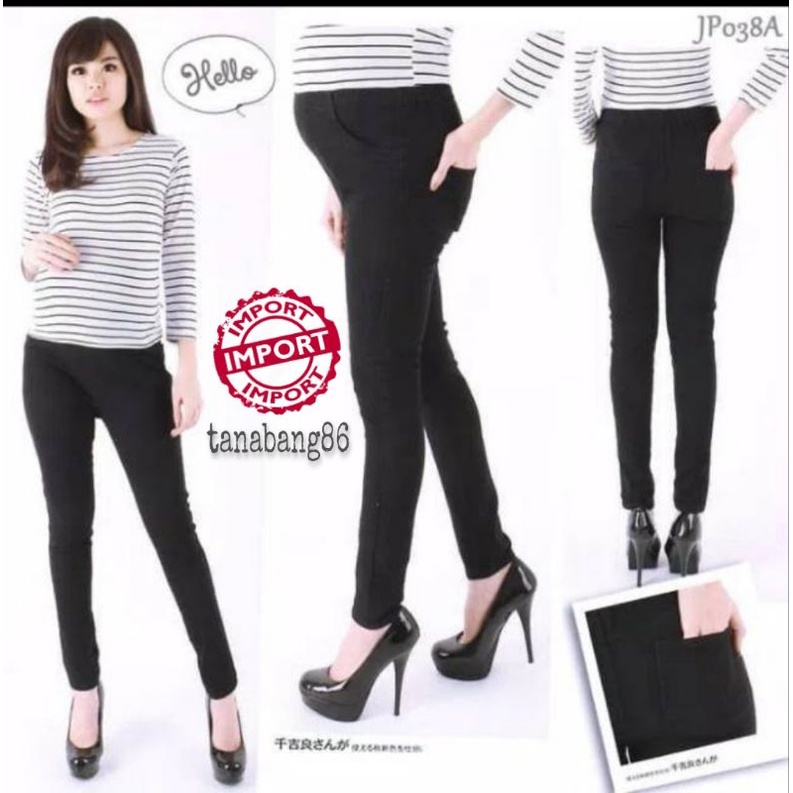 Celana hamil jeans import celana hamil jeans jumbo