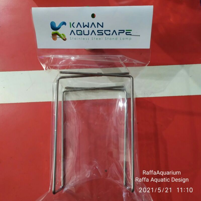 Tiang / Dudukan Lampu Aquascape / Stand Lamp Aquascape Stainless