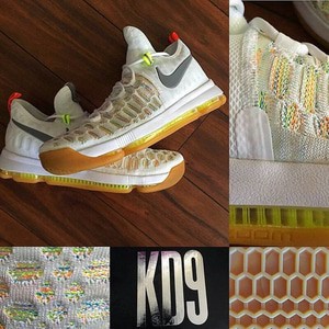 Nike KD 9 white multi colour original 