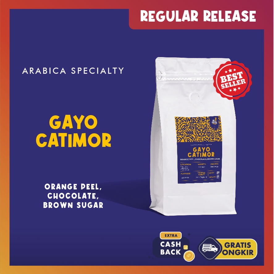 

Kopi Arabika Aceh Gayo 500g | Gayo Arabica Specialty Coffee