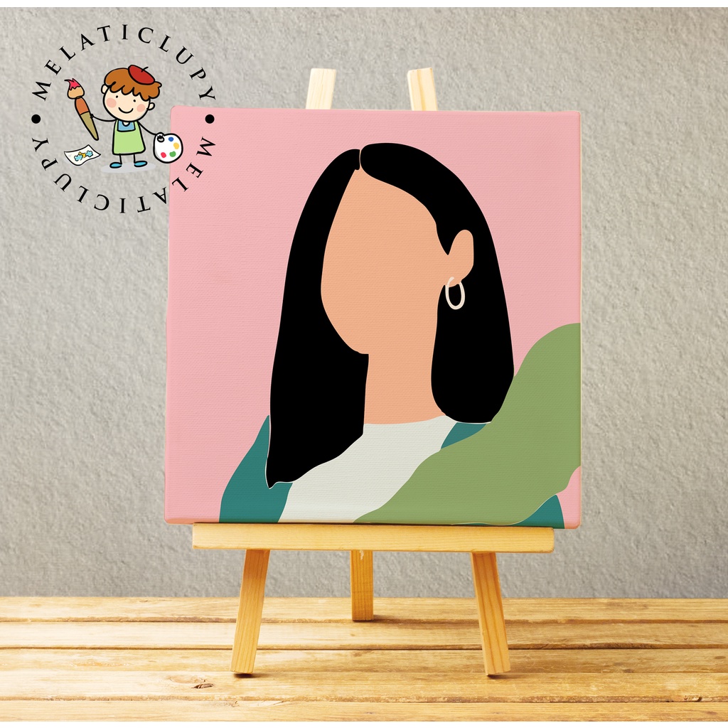 

PAINT BY NUMBER KANVAS 20X20cm - face