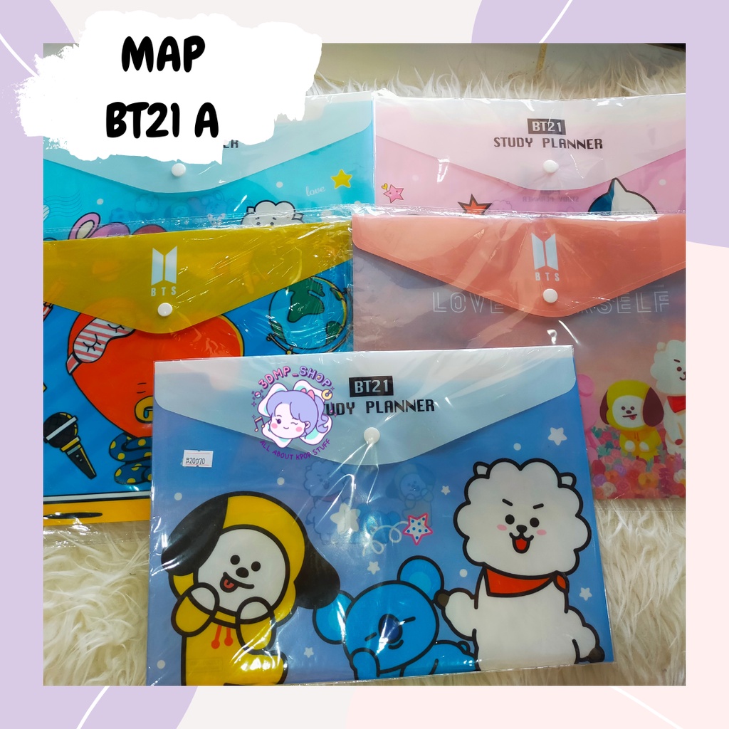 

MAP FILE BAG BT21 karakter BTS
