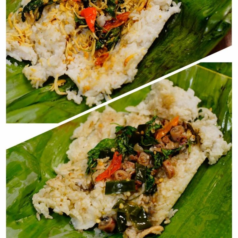 

Nasi Bakar cumi nasi bakar teri