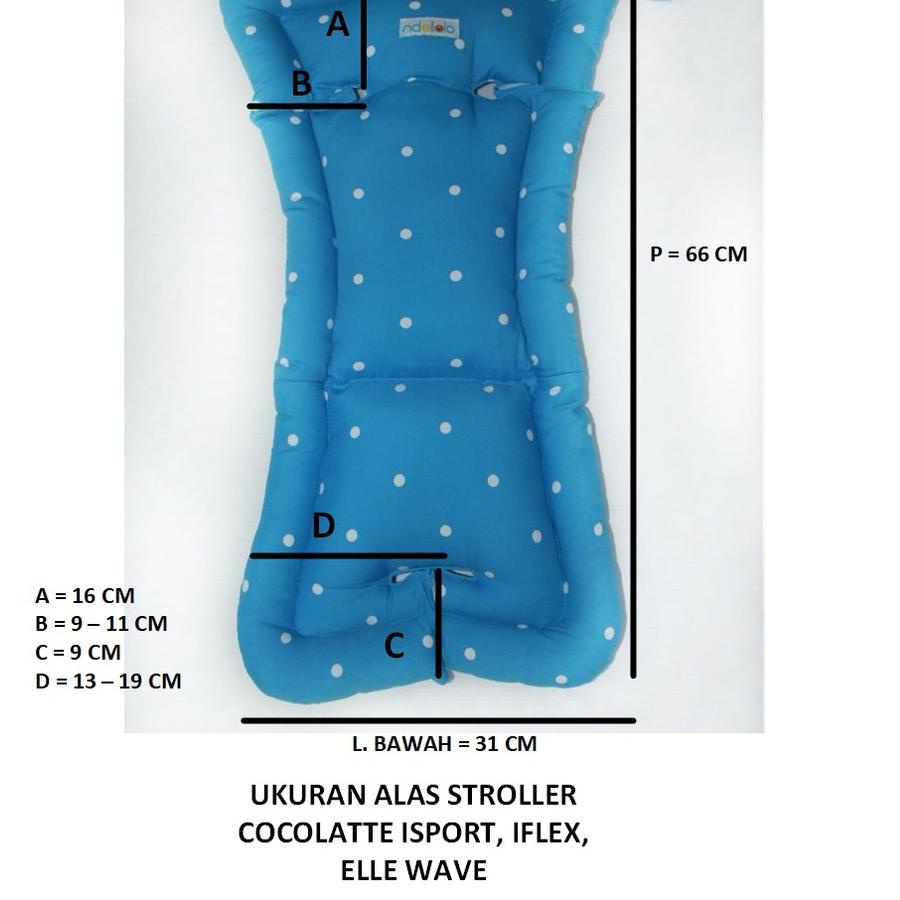 ㍽ Alas Stroller Cocolatte Isport Iflex Baby Elle Wave Strollerpad Pad Alas Stroler Isport Ndollolo ➛