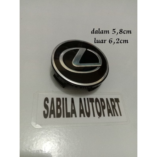 dop roda velg LEXUS hitam Innova reborn rush new avanza 2019