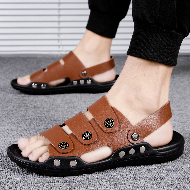 Mainland Sandal Pria Sepatu Sandal Kasual Fashion Pria MT407