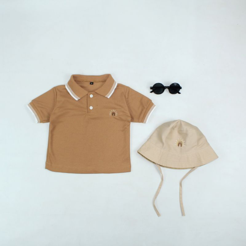 ZANE TOP - Promo 8.8 Kaos Polo Anak Lucu Unisex