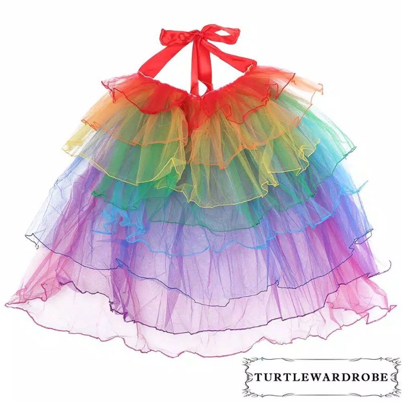 Rok tutu rainbow