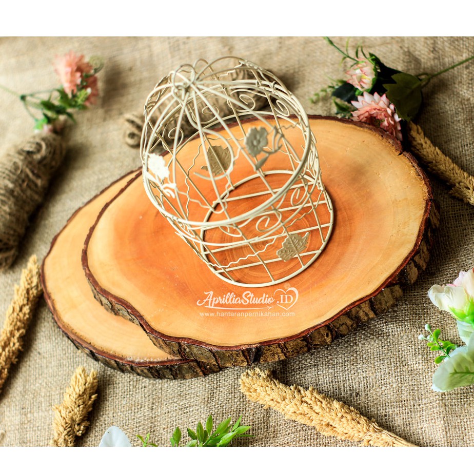 Potongan Kayu | Talenan Kayu | Slice Wood Diameter 20-22 cm