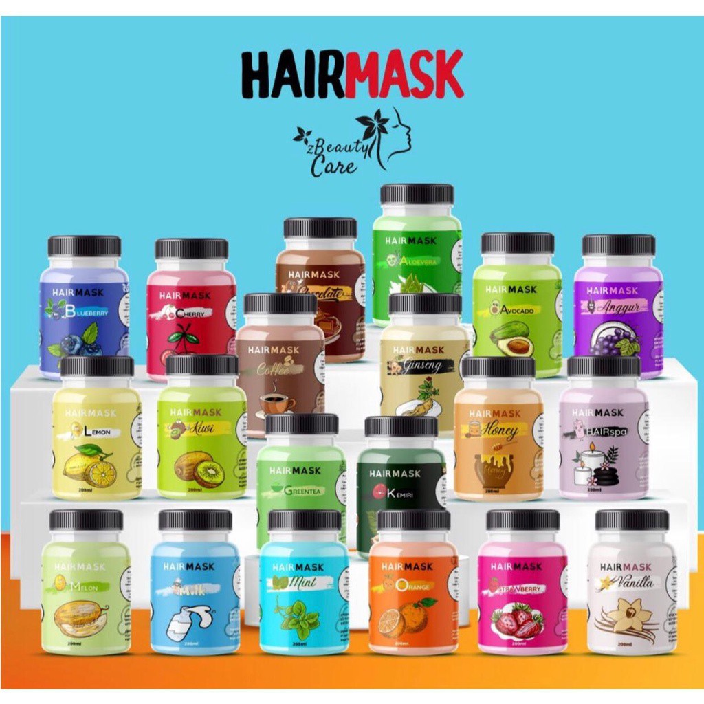 READY! Hair Mask 200ml by Zbeautycare ORI