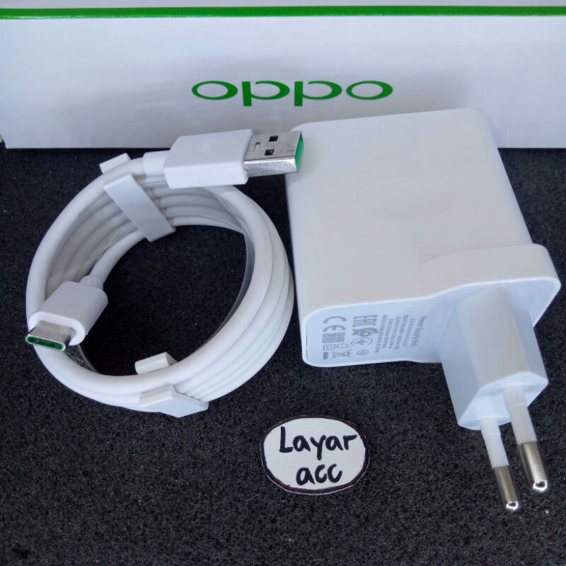 Charger Oppo Find X2 Lite Find X2 Neo Type C Vooc 30W Original