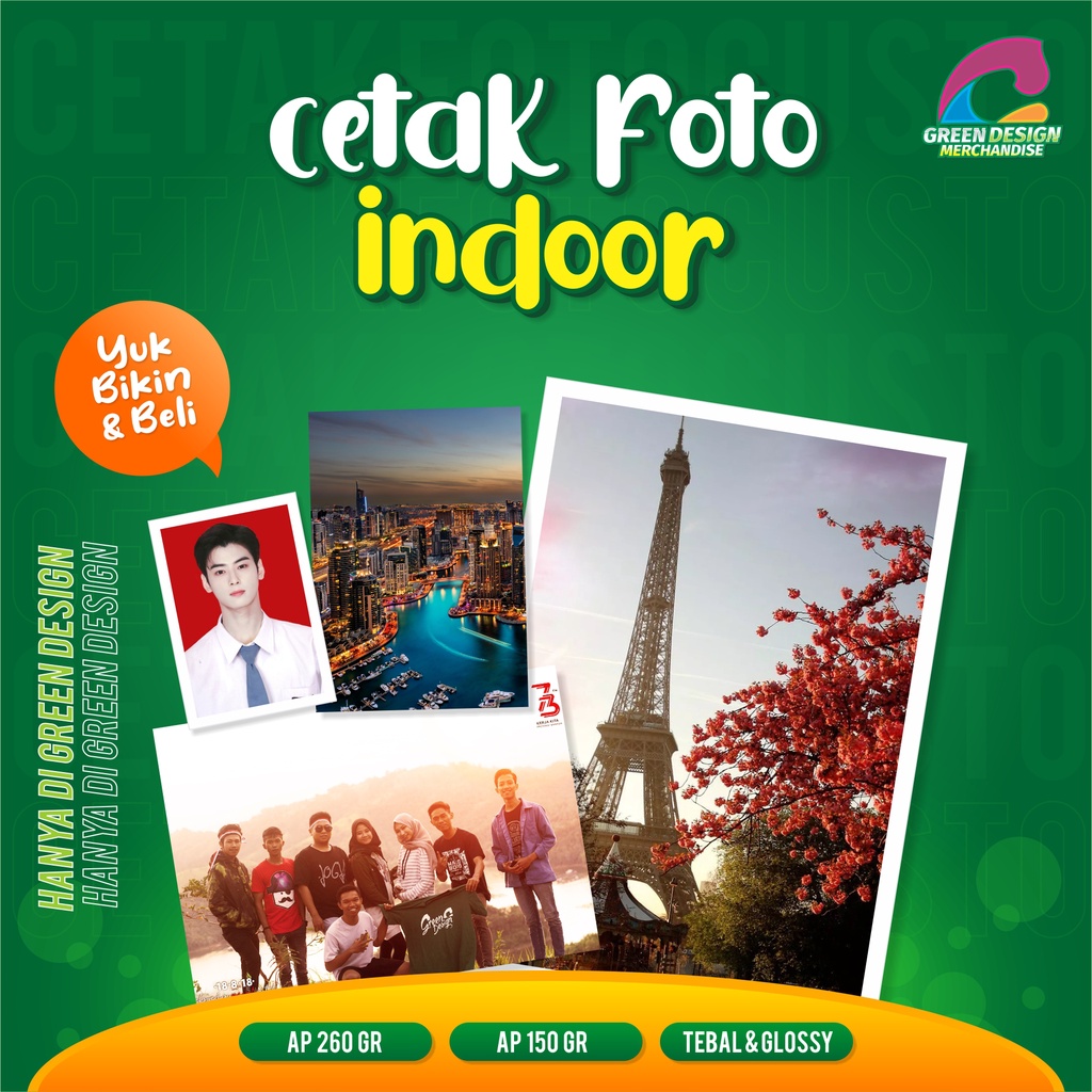 CETAK FOTO UKURAN KECIL SAMPAI BESAR  (8R, 8RP, 10R, 10RP, 12R, 12RP, 14R, 16R, 16RP, 20R, 20RP)