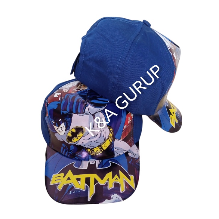 Topi Baseball Anak Laki Laki Superhero/ Topi Anak Laki-Laki / Topi Anak Karakter