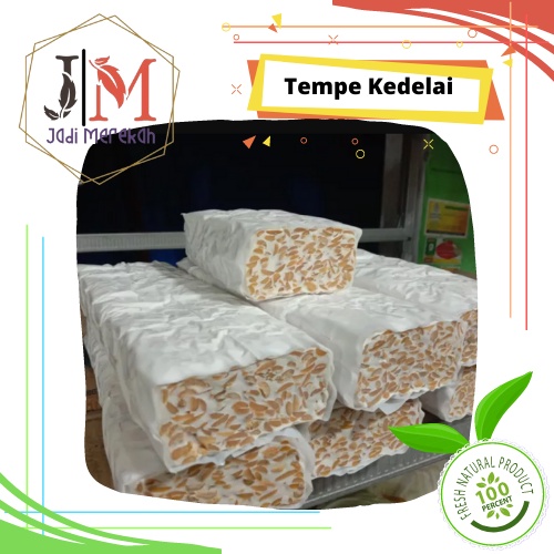 

[JM SoFresh] - Tempe Kedelai / Tempe Padat